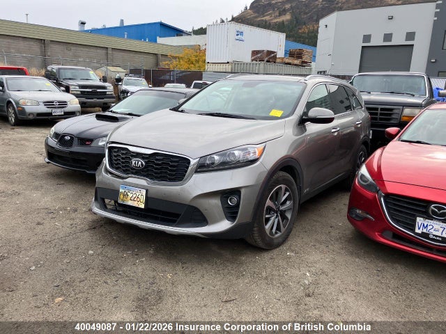 5XYPHDA52KG443790 KIA Sorento Ex/ex Sport