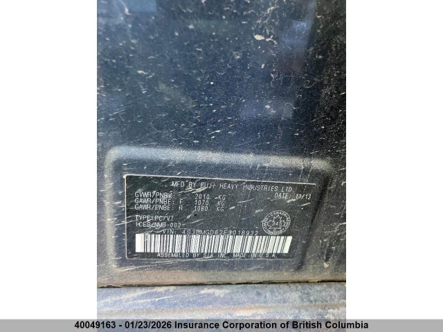 4S3BMGD62E3018932 Subaru Legacy 2.5i Premium