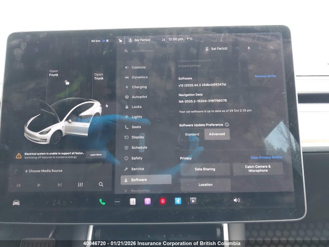 5YJ3E1EA0LF529301 Tesla Model 3 Standard Range Plus