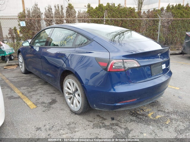Aukcja sprzedaży 2023 Tesla Model 3, vin: 5YJ3E1EB0PF461399, numer aukcji: 40049374