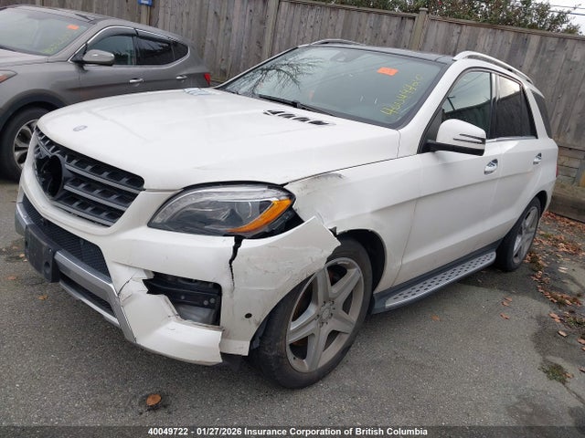 Mercedes-Benz Ml 350 4matic 2014 4JGDA5HB5EA314743 Image 2