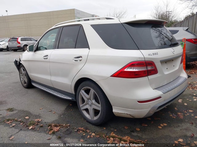 Mercedes-Benz Ml 350 4matic 2014 4JGDA5HB5EA314743 Image 3