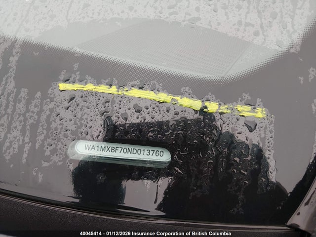 WA1MXBF70ND013760 Audi Q7 Progressiv