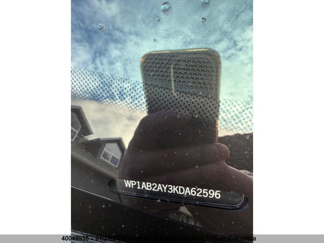 WP1AB2AY3KDA62596 Porsche CAYENNE S