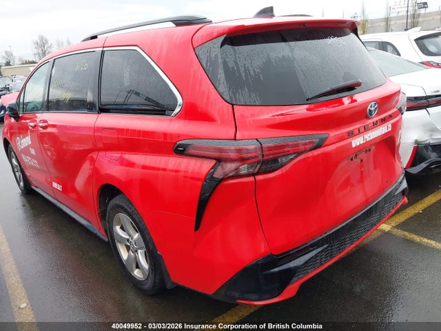 5TDGRKEC6MS033350 Toyota Sienna Le/xle/xse/limited/platinum