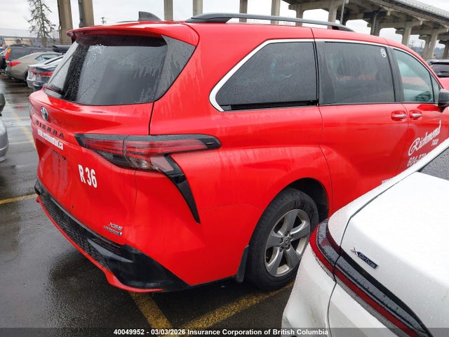 5TDGRKEC6MS033350 Toyota Sienna Le/xle/xse/limited/platinum