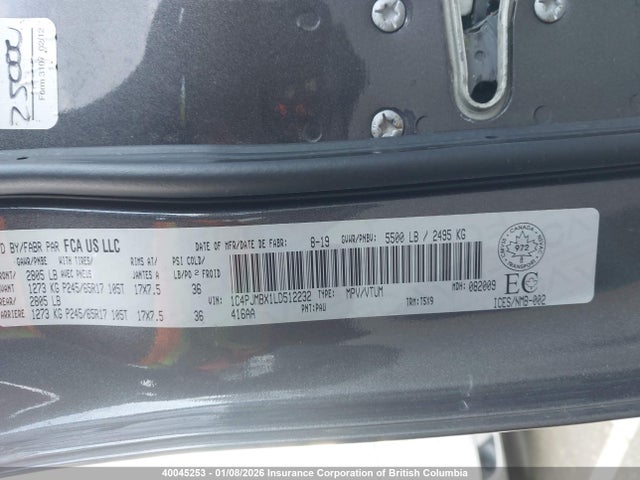 Jeep Cherokee Trailhawk 2020 1C4PJMBX1LD512232 Image 9