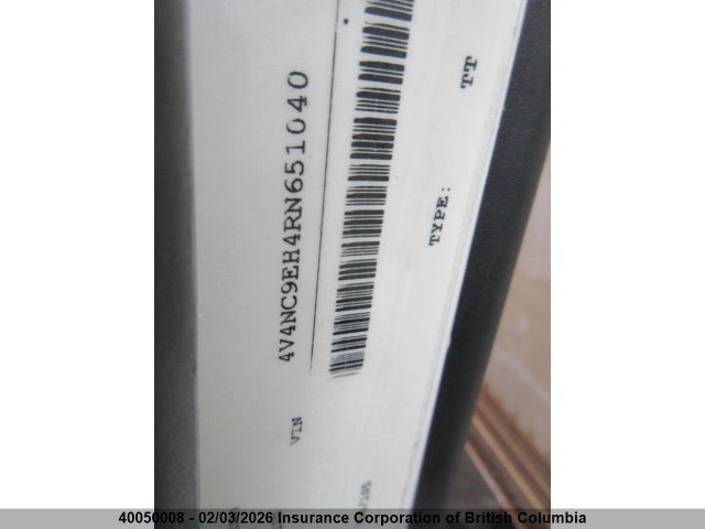 4V4NC9EH4RN651040 Volvo Vn L