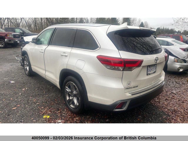 5TDDZRFH5HS422766 Toyota Highlander Limited/ltd Platinum