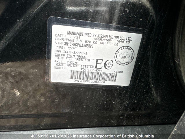 3N1CP5CV1LL565526 Nissan Kicks