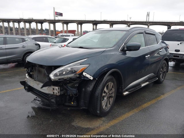 5N1AZ2MHXJN104016 Nissan Murano S/sl/sv/platinum