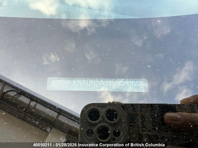 KNADN5A31G6549252 KIA Rio Ex/sx