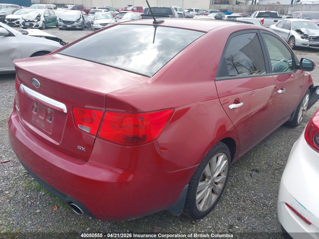 2011 Kia Forte მანქანა იყიდება აუქციონზე, vin: KNAFW4A37B5384421, აუქციონის ნომერი: 40050555