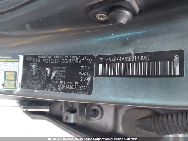KIA Forte 2014 KNAFX4A61E5189961 Image 9