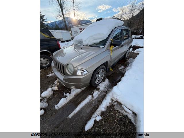 Aukcja sprzedaży 2009 Jeep Compass Sport, vin: 1J4FT47A09D178689, numer aukcji: 40050725