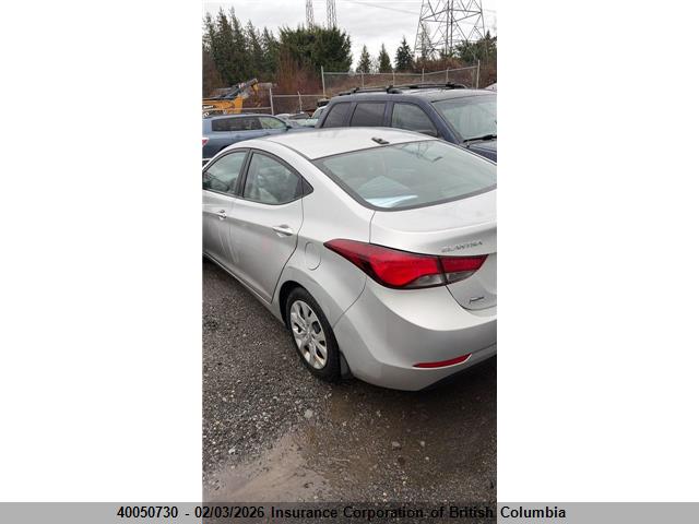 5NPDH4AE4GH780626 Hyundai Elantra Se/sport/limited