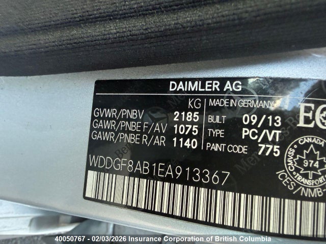 Mercedes-Benz C 300 4mati 2014 WDDGF8AB1EA913367 Image 15