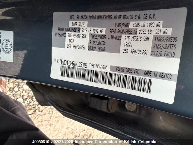 3MVDMBDM0LM123019 Mazda CX-30