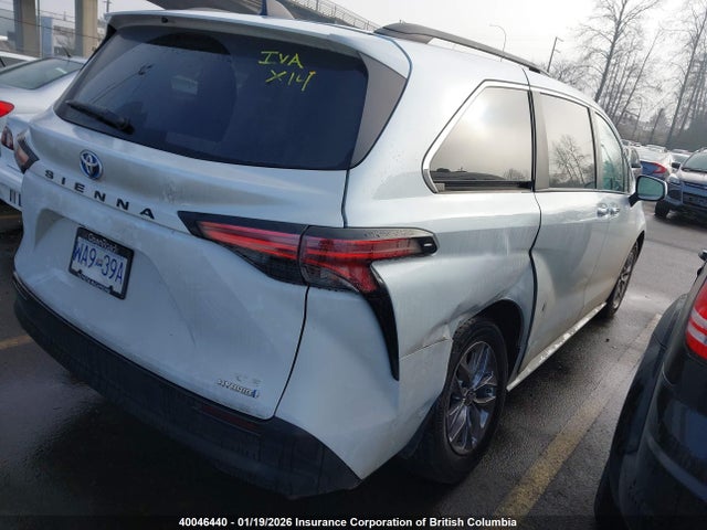 5TDGRKEC5NS108766 Toyota Sienna Le/xle/xse/limited/platinum