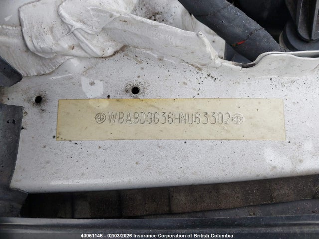 WBA8D9G36HNU63302 BMW 330I