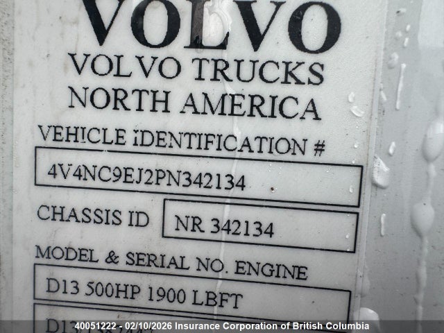 4V4NC9EJ2PN342134 Volvo Vn L