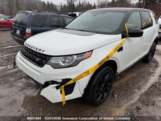 SALCT2BG3GH556642 Land Rover Discovery Sport Hse Luxury