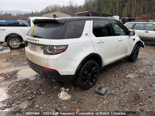 SALCT2BG3GH556642 Land Rover Discovery Sport Hse Luxury