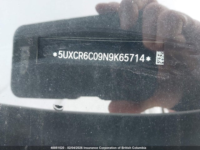 5UXCR6C09N9K65714 BMW X5