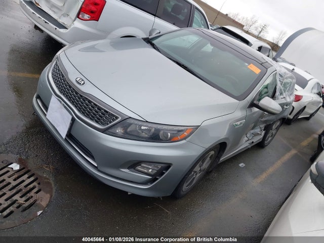 KIA OPTIMA HYBRID 2015 KNAGN4AD1F5080863 Image 2