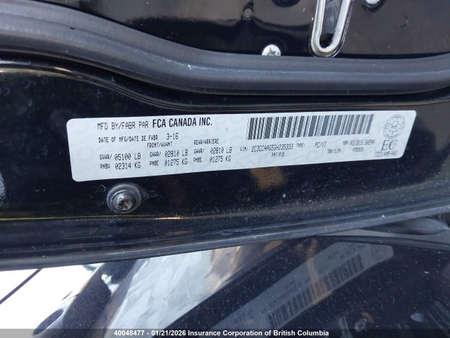 2C3CCAAG5GH235333 Chrysler 300 Limited