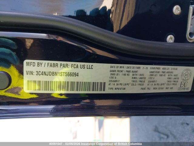 Jeep Compass Latitude 2025 3C4NJDBN1ST566094 Image 9
