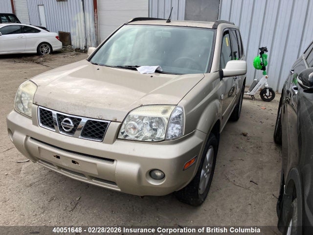 2006 Nissan X-trail Xe/se/le მანქანა იყიდება აუქციონზე, vin: JN8BT08T86W100324, აუქციონის ნომერი: 40051648