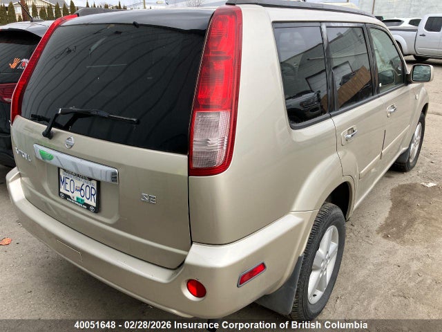 2006 Nissan X-trail Xe/se/le მანქანა იყიდება აუქციონზე, vin: JN8BT08T86W100324, აუქციონის ნომერი: 40051648