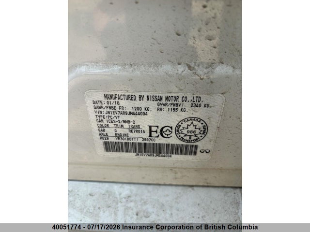 Infiniti Q50 2018 JN1EV7AR9JM444004 Image 22