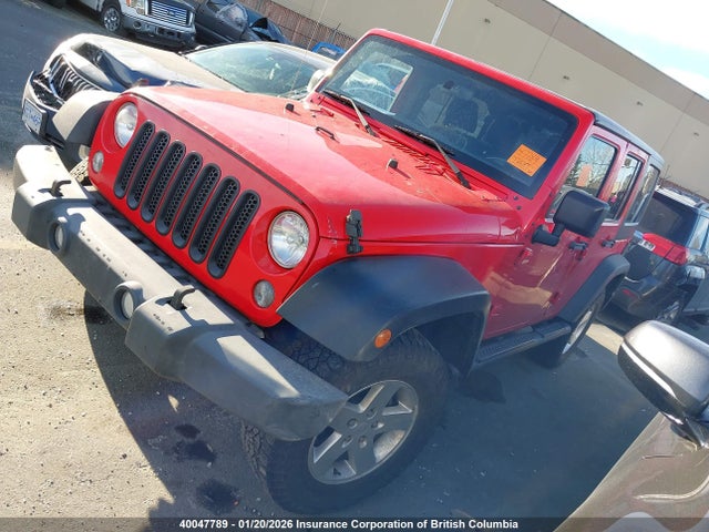 1C4HJWDGXFL695833 Jeep Wrangler Unlimited Sport