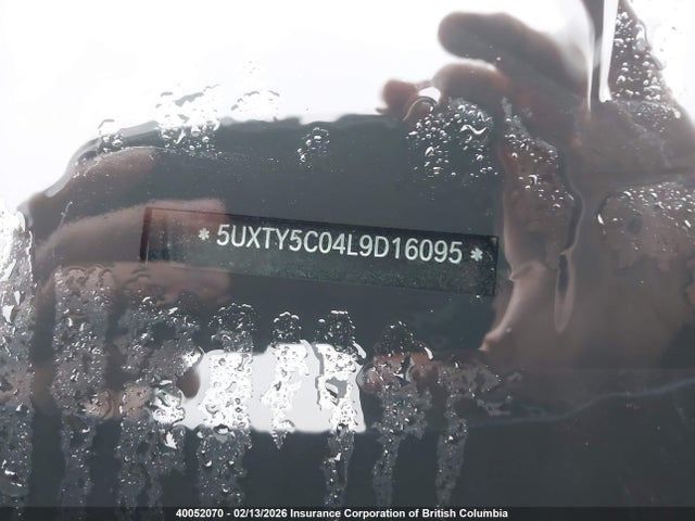 5UXTY5C04L9D16095 BMW X3