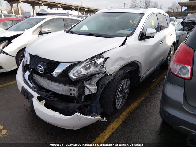 5N1AZ2MH1FN247427 Nissan Murano S/sl/sv/platinum