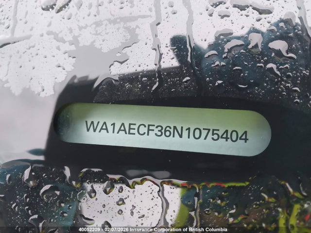 WA1AECF36N1075404 Audi Q3