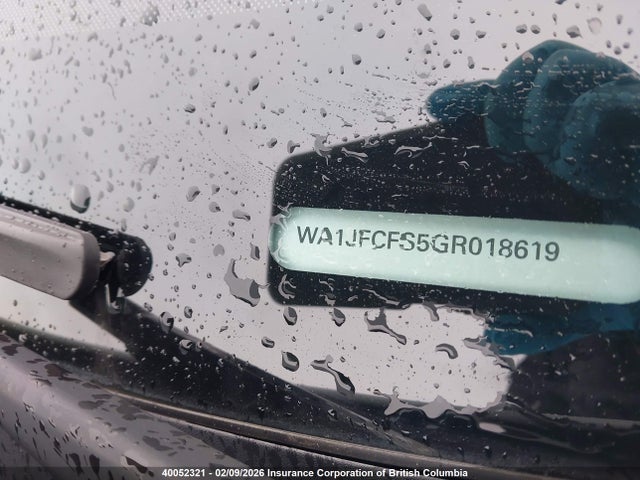 WA1JFCFS5GR018619 Audi Q3