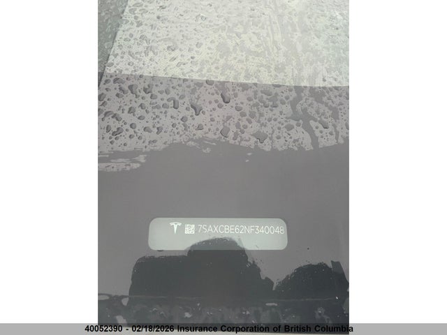 7SAXCBE62NF340048 Tesla Model X Awd/standard Range