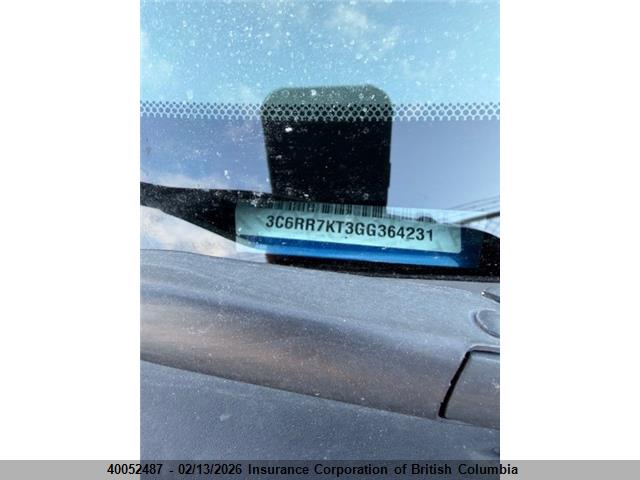 3C6RR7KT3GG364231 RAM 1500 St