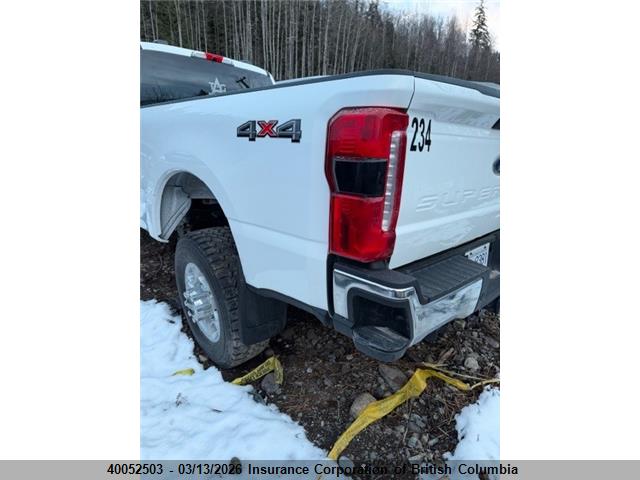 2025 Ford F350 მანქანა იყიდება აუქციონზე, vin: 1FT8W3BT5SEC75086, აუქციონის ნომერი: 40052503