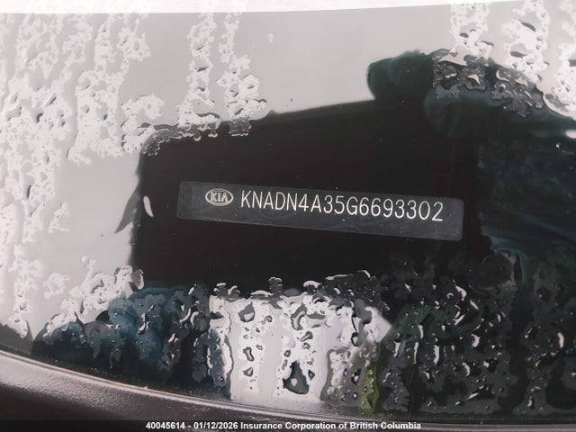 KNADN4A35G6693302 KIA Rio Ex/sx