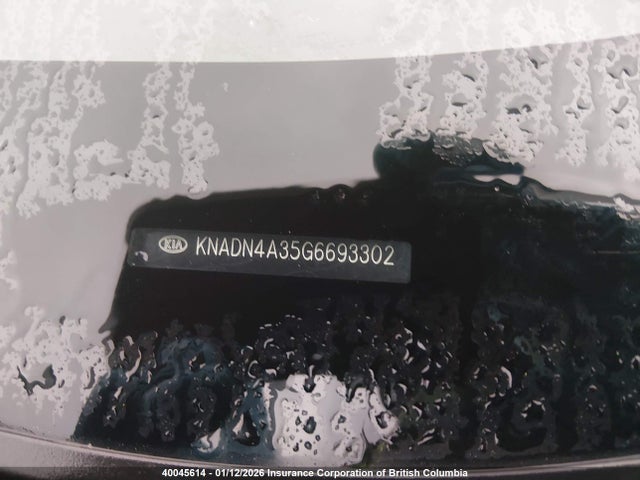 KNADN4A35G6693302 KIA Rio Ex/sx