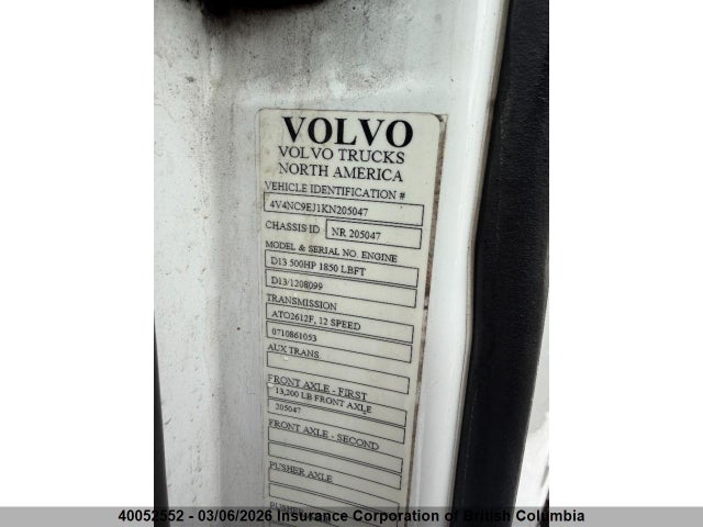 Volvo Vn L 2019 4V4NC9EJ1KN205047 Image 5