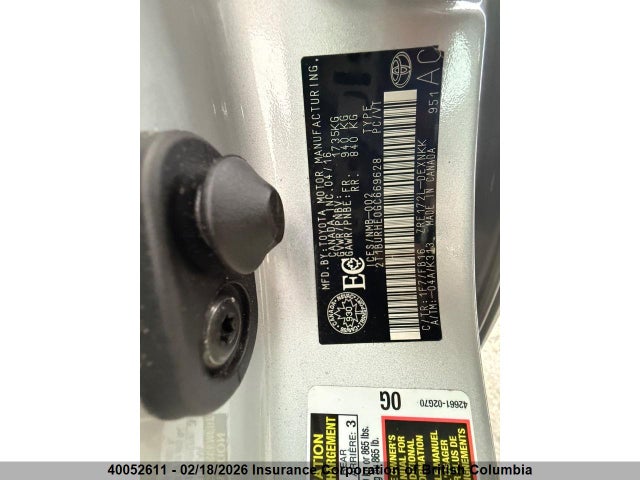 2T1BURHE0GC669628 Toyota Corolla L/le/le Pls/prm/s/s Pls