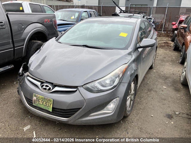 5NPDH4AE6EH501464 Hyundai Elantra Se/sport/limited