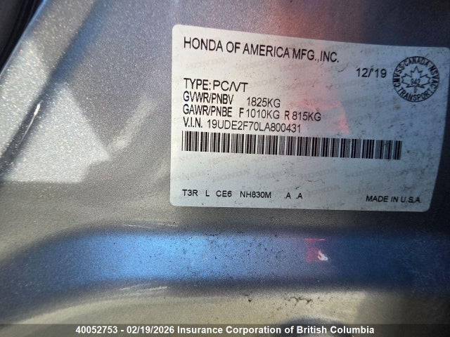Acura ILX 2020 19UDE2F70LA800431 Image 15