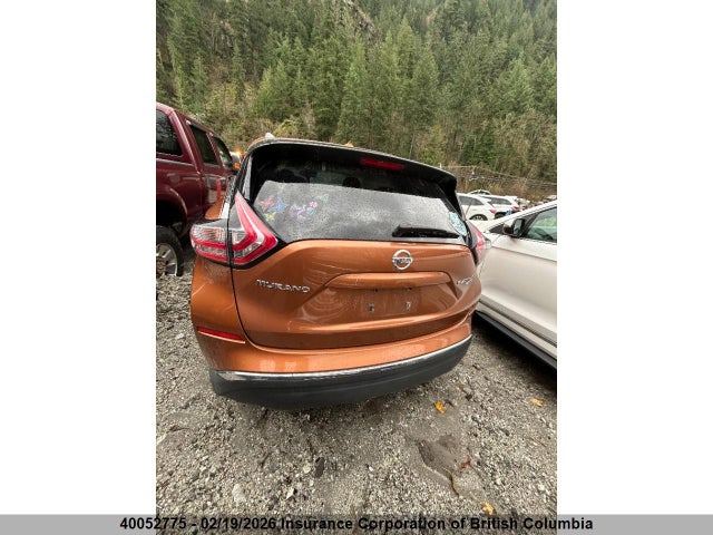 5N1AZ2MH5FN206394 Nissan Murano S/sl/sv/platinum