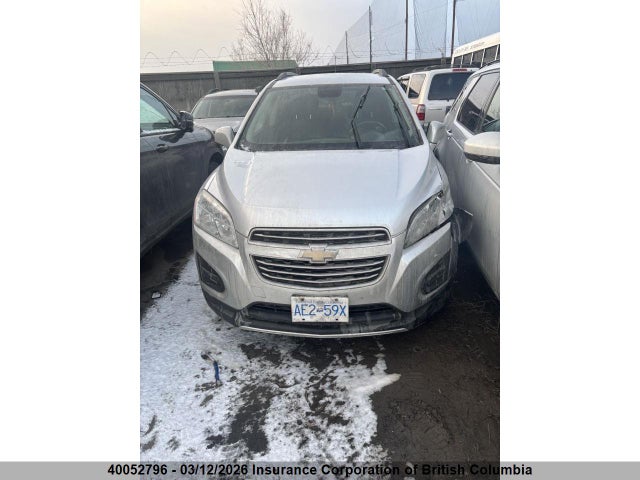40052796 :رقم المزاد ، 3GNCJLSBXGL142239 vin ، 2016 Chevrolet Trax مزاد بيع